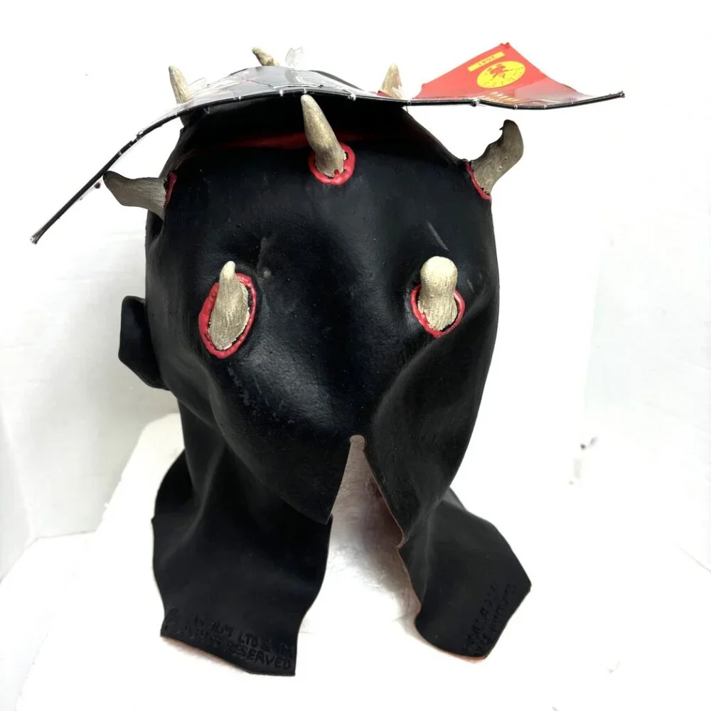 Darth Maul Latex Mask Official Star Wars episode 1 Rubie’s #2541 NWT NOS